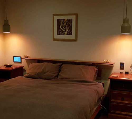 Bedroom lighting North Shore