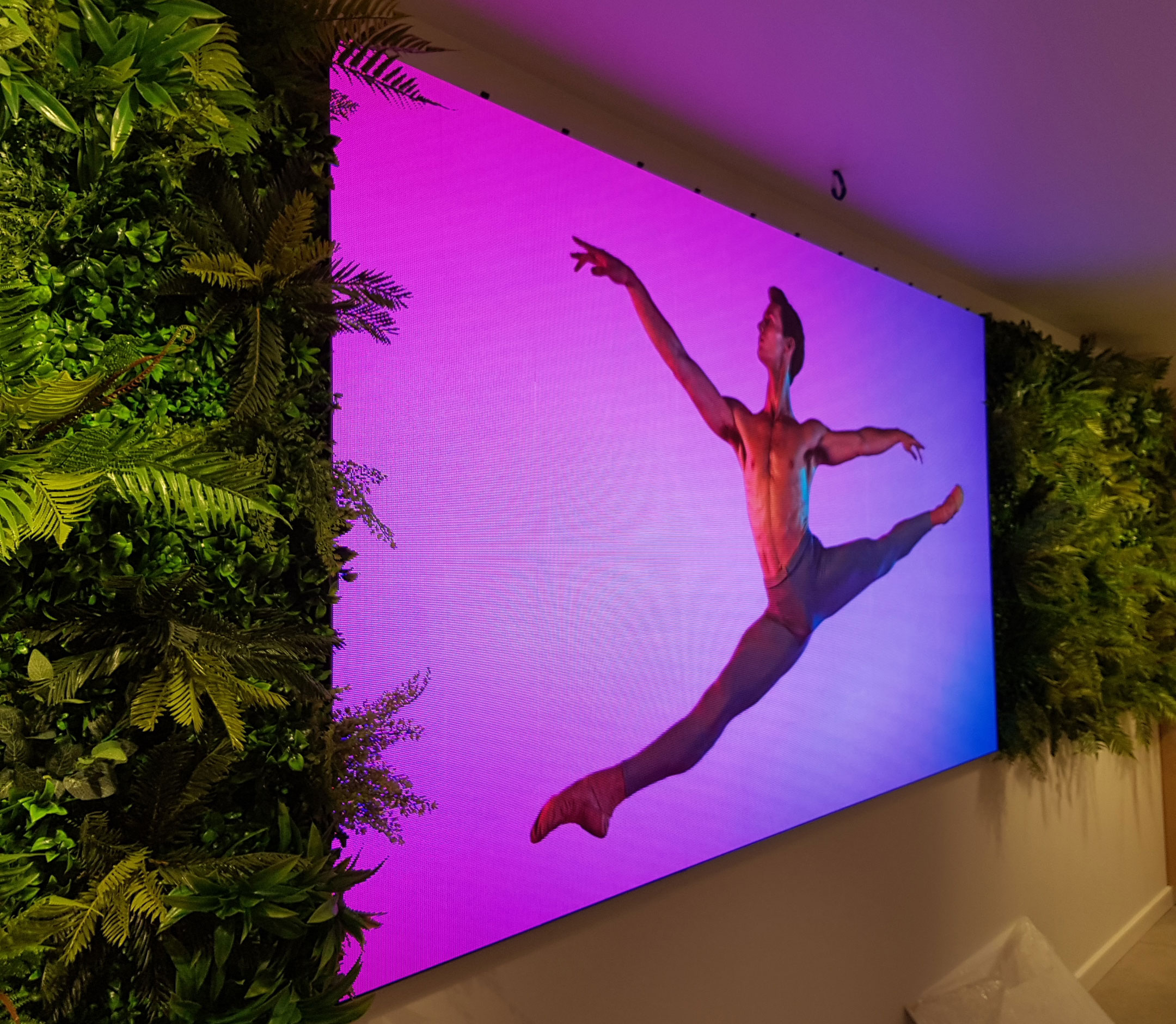 Telstra video wall