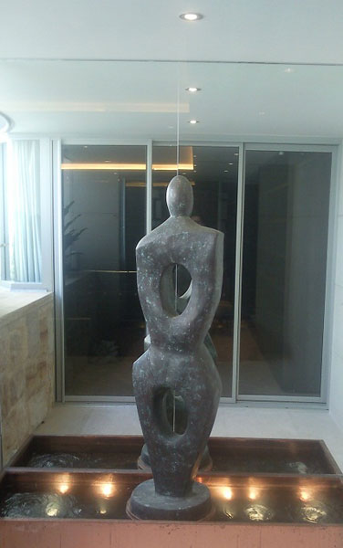 Water feature lighting Port Macquarie